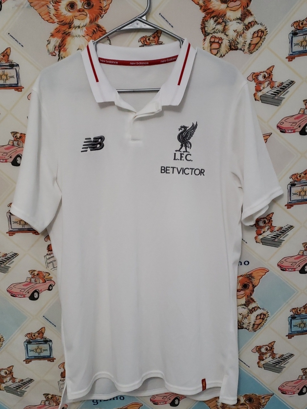 New Balance Liverpool Polo Shirt Jersey Large